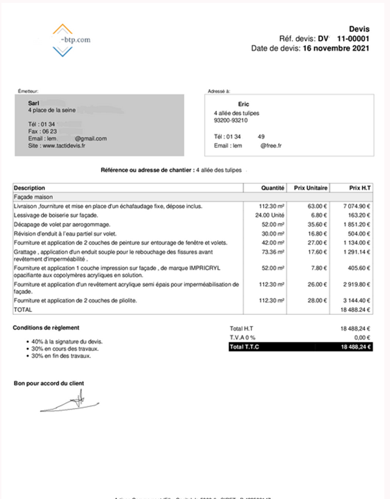 obtenez rapidement un devis r&eacute;novation d&eacute;taill&eacute; pour tous vos travaux : maison, appartement, int&eacute;rieur, ext&eacute;rieur. comparez les prix des artisans gratuitement !